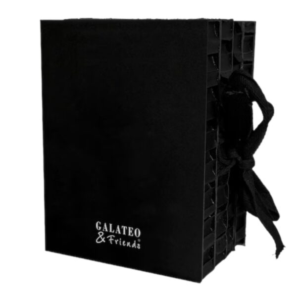 Galateo & Friends disain kinkekarp 250ml pudelile helehall - Image 4