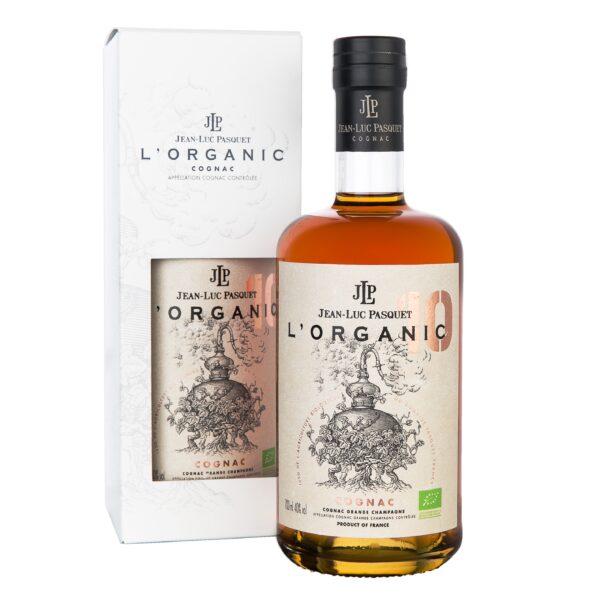 Jean-Luc Pasquet Cognac L’Organic 10* Grande Champagne 70cl kinkekarbis