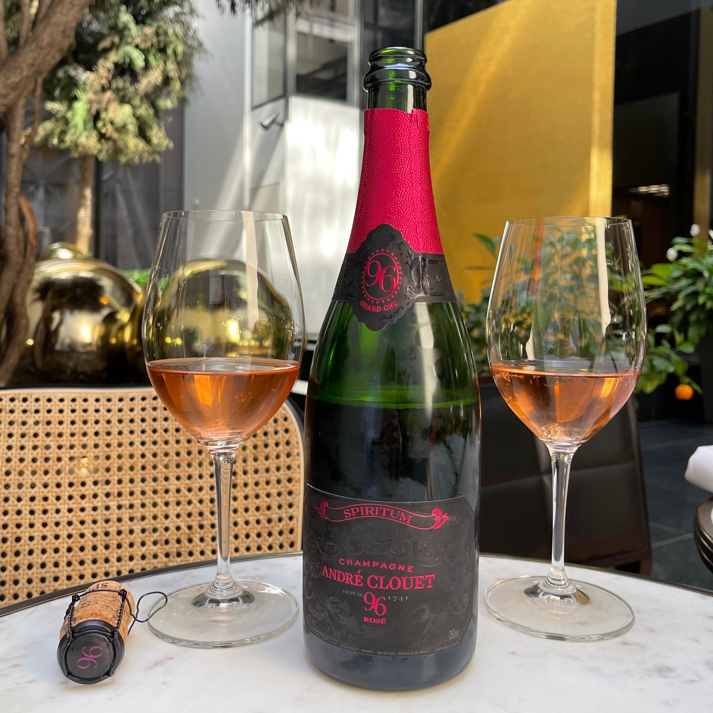 André Clouet Spiritum 96 uus Rosé Champagne