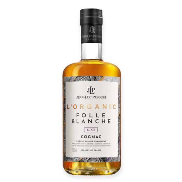 Jean-Luc Pasquet Cognac L’Organic Folle Blanche L.XII Grande Champagne 70cl kinkekarbis - Image 2