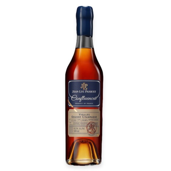 Jean-Luc Pasquet Cognac Confluences Vielles Grande Champagne L90-80s 50cl kinkekarbis - Image 2