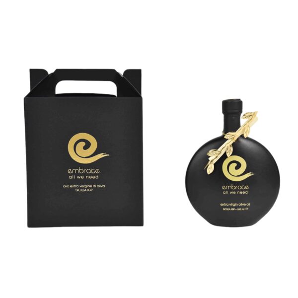 Evo Sicily Embrace Ekstra Väärisoliiviõli IGP Sicilia Nocellara del Belice 100ml karbis - Image 3
