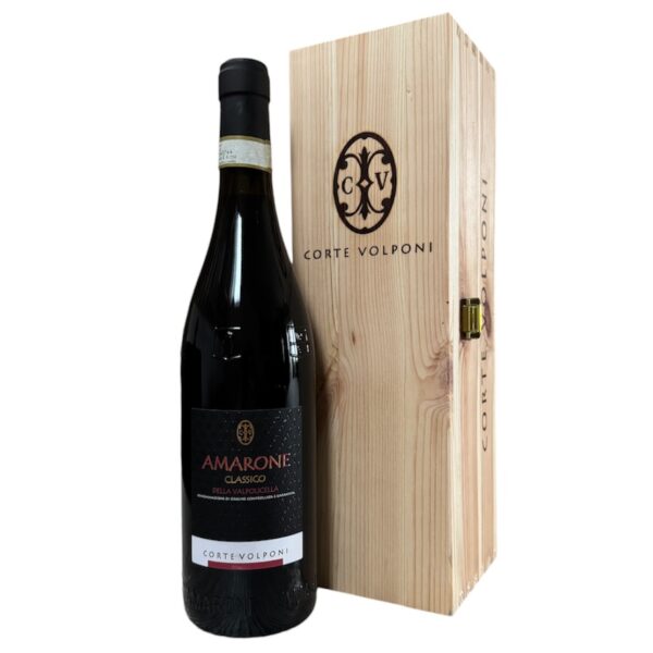 Corte Volponi Amarone della Valpolicella DOCG Classico 2017 puukarbis